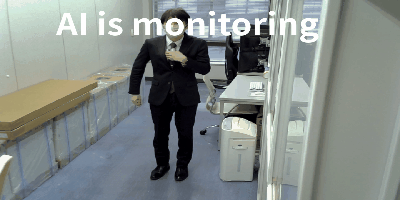 AIで万引き検出