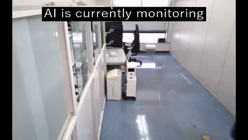 AIで万引き検出